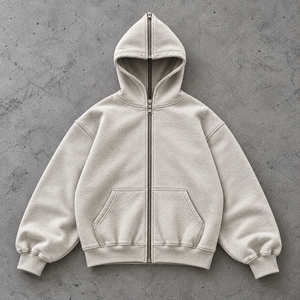 Sudadera con Capucha Personalizada para Hombre, de Algodón y Poliéster, para Marcas de Ropa Estadounidenses, Bajo MOQ, Suministro al por Mayor - Product Image 2