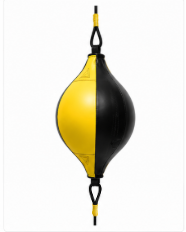 HAWK SPORTS INDUSTRIES - Balón de Boxeo de Doble Extremo, Inflable, de PU, para Entrenamiento de Reacción, Color Negro y Amarillo, para Práctica en Casa o Gimnasio - Product Image 4