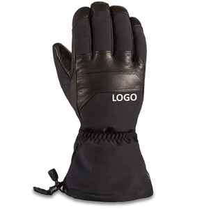 Hot Winter Protection Warm Sport Windproof Comfortable Sports Driving <b>Skiing</b> Customized Leather Ski Mittens & Gloves - Product Image 4