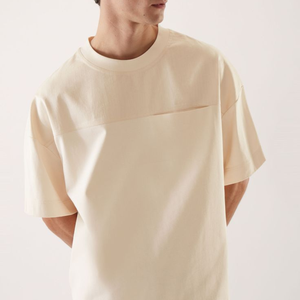 เสื้อยืดคอกลมผ้าเจอร์ซีย์ถักแบบลำลองสำหรับทุกเพศ OEM/ODM ผ้าฝ้าย 100% น้ำหนัก 180 กรัม แขนสั้น ระบายอากาศได้ดี เป็นมิตรกับสิ่งแวดล้อม ป้องกันการเป็นขุย - Product Image 4