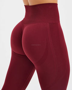 Women High Waist Spandex/Nylon Quick Dry Sports <b>Leggings</b> with Customized Logo and Wholesale Price - Product Image 4
