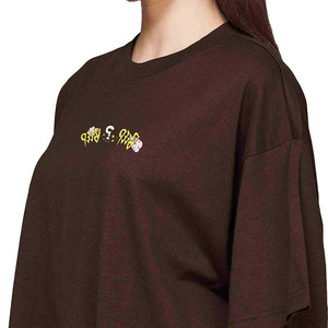 T-shirts courts pour femmes à imprimé uni, grande taille, nouvelle collection été 2026, 100 % coton, personnalisables OEM, offre spéciale - Product Image 4