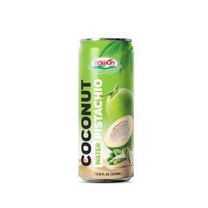 Delicious Tasting Pistachio Coconut Water <b>Drinks</b> 320ML Canned From Vietnam Coconut Juice <b>Soft</b> <b>Drinks</b> ISO Wholesale Beverages - Product Image 4