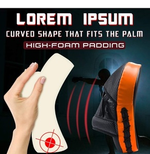 Objetivos de entrenamiento de boxeo personalizados de alta calidad y durabilidad, hechos a medida, para MMA, de cuero PU de alta resistencia. - Product Image 4