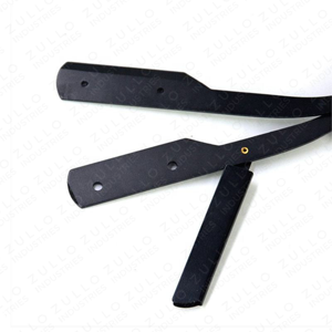 Premium Stainless Steel Disposable Cut Throat Razor Custom Color Pattern <b>Barber</b> Shaving Razor OEM Private Label - Product Image 5