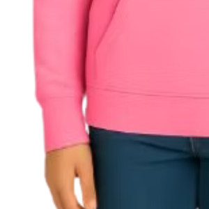 Sudadera con Capucha para Niñas, Diseño Familiar Rosa, Manga Larga, Informal, Cómoda para el Día a Día - Product Image 6