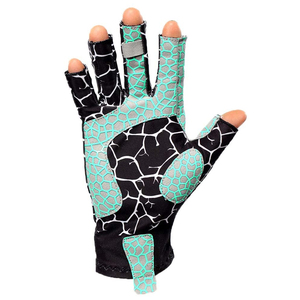 Fishing Gloves Quick Dry UV Blocking Fingerless Gloves for Kayak Boating Camping Hiking and Outdoor Adventures - Product Image 1