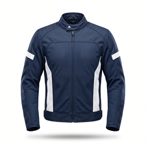 <b>Men</b>’s Cordura Motorcycle <b>Jacket</b> – Breathable Perforated Riding <b>Jacket</b>-Factory rate hike impex - Product Image 1
