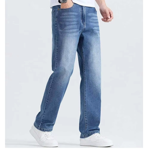 Nuevos Jeans Ajustados de Diseño Personalizado para Hombre, Pantalones de Mezclilla Transpirables de Verano y Otoño, Alta Calidad a Bajo Precio - Product Image 1
