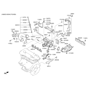 Pièces et accessoires automobiles et camionnettes Veloster neuves 285302BTB0 - Product Image 2