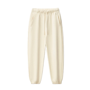 Plain Loose Fit Fleece Joggers <b>Men</b> Casual Elastic Band <b>Cuffed</b> Sweatpants <b>Trousers</b> - Product Image 6