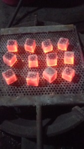 Presenting our coconut shell charcoal from Indonesia: quick-<b>light</b> <b>cube</b> briquettes - Product Image 3
