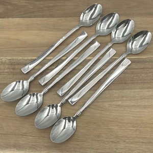 Nouveau design de cuillère à thé en acier inoxydable avec poignée unique Couverts de luxe de haute qualité pour restaurant, mariage, maison et hôtel - Product Image 5