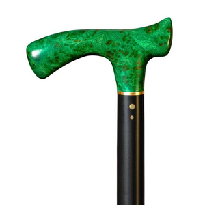 Bastones de Madera Hechos a Mano con Diseños de Resina en el Mango, Ideales para Caminatas por la Naturaleza, Accesorio Elegante para Uso Diario - Product Image 5