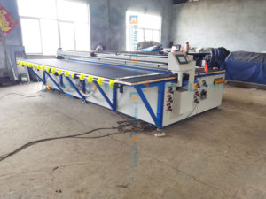 เครื่องตัดกระจกลามิเนต E-WORLD 3-20 มม. มอเตอร์ PLC ใหม่ อัตโนมัติ ความแม่นยำสูง โครงสร้างเหล็ก 380V สำหรับใช้งานในอุตสาหกรรม - Product Image 4