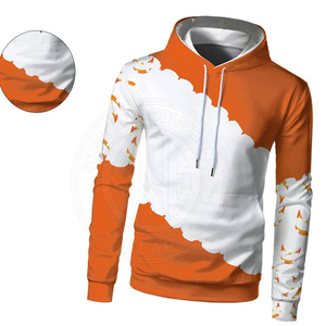 Sweat-shirt à capuche de qualité supérieure, impression numérique couleur intégrale, logo personnalisé, texte, image, pull-over streetwear, sweat-shirt d'hiver unisexe - Product Image 5