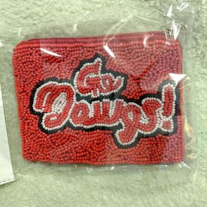Beautiful trendy stylish <b>mini</b> <b>pouch</b> women hand made premium Elegant beaded Eyes design coin purse for Evening use coin <b>pouch</b> - Product Image 5