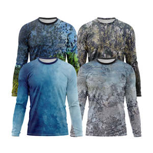 Camisetas de Pesca de Muy Buena Calidad, Sublimación Completa, Ropa Deportiva para Exteriores, Material de Poliéster - Product Image 1