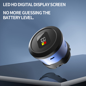 KEMEI KM-T421 Rasoio Elettrico da Uomo con 6 Testine, Batteria al Litio da 1200mAh, 9000 Giri/min, Magnetico, IPX6, Tagliacapelli, Certificato CE ROHS - Product Image 6