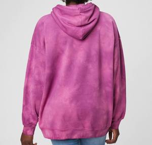 Sweat à capuche d'hiver 100 % coton de qualité supérieure avec impression sérigraphiée délavée à l'acide et au sel, design uni, style décontracté - Product Image 6