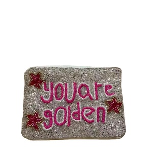 Monedero de mariposa hecho a mano con cuentas, colorido, bordado con cuentas de semillas, con cremallera, pequeño - Product Image 1