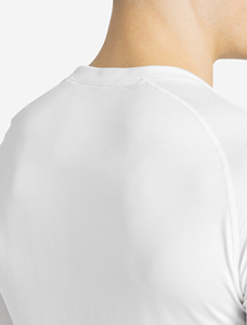 เสื้อยืดแขนสั้นผู้ชายปักโลโก้ตามสั่ง ทรงหลวม ไซส์ใหญ่ ผ้าคอตตอน 100% ผ้าเนื้อละเอียดป้องกันการเป็นขุย - Product Image 3