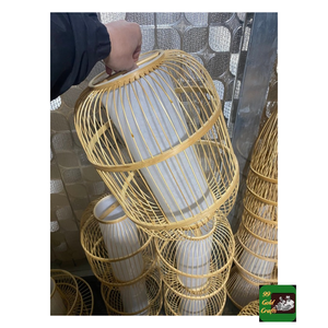 Pantalla de Lámpara de Bambú Premium, Tejida a Mano, Natural, para Techo, Rústica, para Restaurante, Hotel, Vietnam - Product Image 3