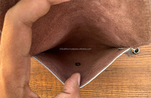 New Arrival Unique Embossed Print Fur Leather Card Coin Case Wallet Rectangle Credit Card Holder Coin Case With Tassel <b>Keyrings</b> - Product Image 6