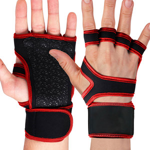 Gants de musculation unisexes résistants aux chocs, design à enfiler, avec logo personnalisé, équipement de fitness respirant, gants de musculation pour la salle de sport - Product Image 2