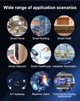 Placa Inteligente Rockchip RK3566 de Cuatro Núcleos Compatible con Android Debian OS KNX RS485 RS232 Placa Base de Control de Automatización Integrada para el Hogar