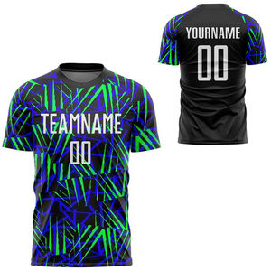 Fournisseur en gros Nouveau design Maillot de football respirant de haute qualité à motif personnalisé 2026 - Product Image 1