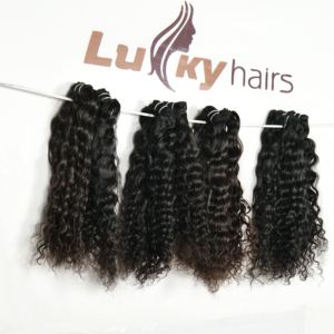 ผมมนุษย์ดิบเวียดนามหลวม100% สำหรับเราและตลาดอังกฤษสำหรับการฟอกสีธรรมชาติสไตล์คลื่นผมหยิก - Product Image 2