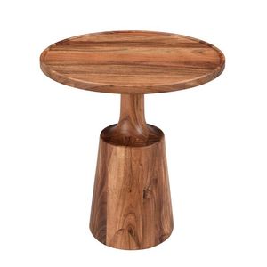 Table d'appoint en bois stylisée pour les coins décoratifs et les espaces de vie confortables - Product Image 6