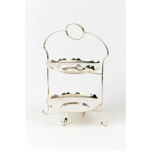 Rooyal look 2 Tier Metal <b>Cake</b> <b>Stand</b> ith Handle Dessert Display Rack <b>for</b> Wedding Party Birthday Cupcake Display <b>Stand</b> On <b>Sale</b> - Product Image 1
