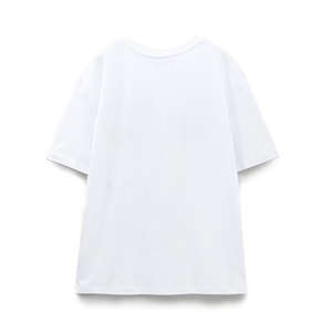 Camisetas de Algodón Tejido Premium Personalizadas para Mujer, Fabricante OEM, Tela Suave y Cómoda, Impresión para Marcas de Moda, Pedidos al por Mayor - Product Image 2