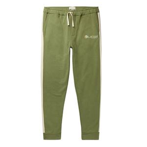 กางเกงแทร็คผ้าฟลีซลายทางพรีเมียมจาก Lavish Apparel สำหรับผู้ชาย ผลิตตามสั่ง สไตล์ลำลอง สตรีทแวร์ ระบายอากาศได้ดี เป็นมิตรกับสิ่งแวดล้อม น้ำหนักเบา - Product Image 1