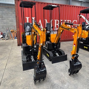 Mini-excavatrice HT10 à prix d'usine, excavatrice compacte sur chenilles, faible bruit, faible consommation de carburant, performances moteur robustes - Product Image 4