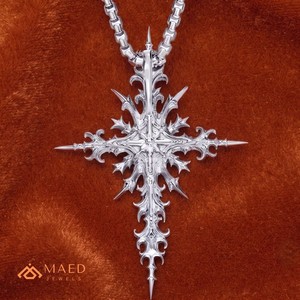 Moissanite Pendant 925 Sterling <b>Silver</b> Round Cut Women <b>Cross</b> <b>Necklace</b> Charm Gem Bride Wedding Fashion Accoutre Contemporary Pave - Product Image 4