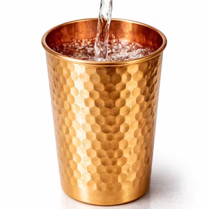 Etching Design Pure Copper Solid Finish Immunity Booster Copper Anniversary Gift <b>Drinkware</b> Customized Color & Logo Modern Style - Product Image 1