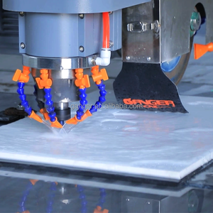 Scie à pont CNC 4 axes pour la découpe de <span class=keywords><strong>pierre</strong></span>, machine à polir le granit, découpeuse de marbre, découpeuse de dalles, marque GANGER, 25KW 380V, broche séparée - Product Image 3
