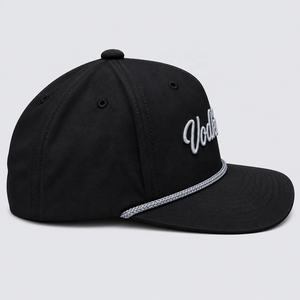 หมวกเบสบอล 6 แผงปักโลโก้แบบกำหนดเอง หมวก Snapback เชือกผูก ขายส่ง ผู้ผลิตเวียดนาม รับผลิตแบบ OEM ODM หมวกผ้าฝ้ายทวิล สตรีทแวร์ - Product Image 3