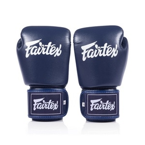 ถุงมือชกมวย Fairtex คุณภาพสูง โลโก้สั่งทำได้ สายรัดปรับได้ หนังวัวแท้ สำหรับมืออาชีพ MMA ซานด้า ฝึกซ้อม - Product Image 3