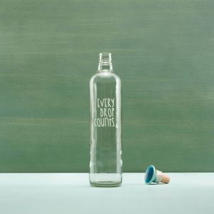 Bottiglia d'acqua in vetro da 750 ml con tappo in ceramica, articoli per bevande in vetro di alta qualità - Product Image 1