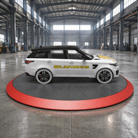 Plateforme tournante 360° pour voiture, en acier, antidérapante, télécommandée, 5,5 m, équipement de maniement de véhicules pour système de stationnement - Vente chaude