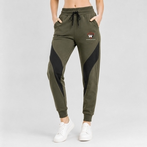 Fashionable relaxed fit cargo inspired <b>pockets</b> durable fabric comfortable waist outdoor women <b>trousers</b> daily wear women <b>trousers</b> - Product Image 1
