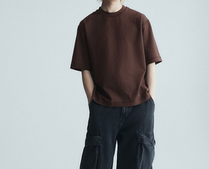 T-shirt Homme Décontracté en Coton Lourd 100% Écologique, Qualité Supérieure, Impression Personnalisée, Coupe Oversize, Manches Longues - Product Image 6