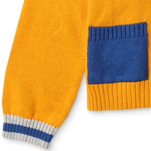 ออกแบบโลโก้ของคุณเองบนเสื้อคาร์ดิแกนอะคริลิกแบบยูนิเซ็กซ์ ปักตัวอักษร งานถักนิตติ้ง สำหรับชมรมนักเรียนหญิงและชมรมนักเรียนชาย - Product Image 3