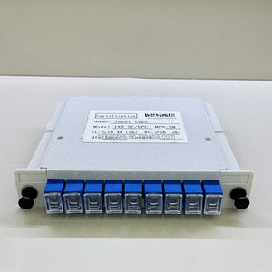 Divisor de Fibra Óptica PLC ABS SC UPC G657A1 de 1*8 con Cubierta LSZH, Suministro de Fábrica - Product Image 4