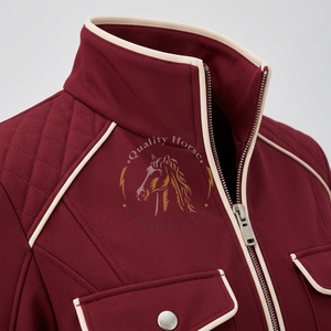 Waterproof Professional <b>Horse</b> Riding Training Jacket for Women Stretch Breathable Comfortable Equestrian Sportswear All Season - Product Image 5