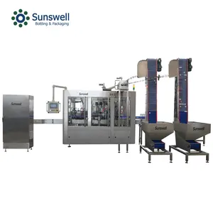Factory Cost Price Full Automatic Complete Drinking Mineral Pure Water Bottle Filling Machine Plant